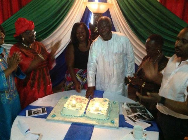 President Koroma Celebrates 60th Birthday Visiting Orphans, the Sick and Underprivileged thumbnail